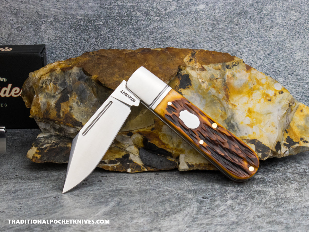 RoseCraft Blades Loosahatchie Jack Dapper Jigged Bone (RCT010-DJB)