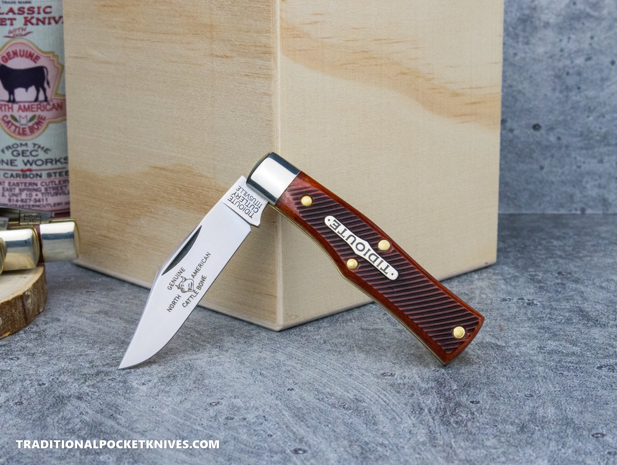Great Eastern Cutlery #221124 Tidioute Cutlery Magnum Burnt Orange