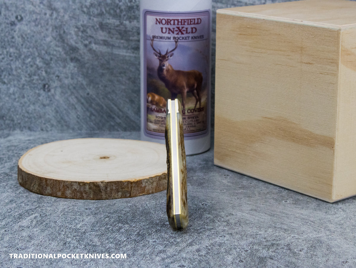 Great Eastern Cutlery #220124 Northfield UNXLD Magnum Sambar Stag #16