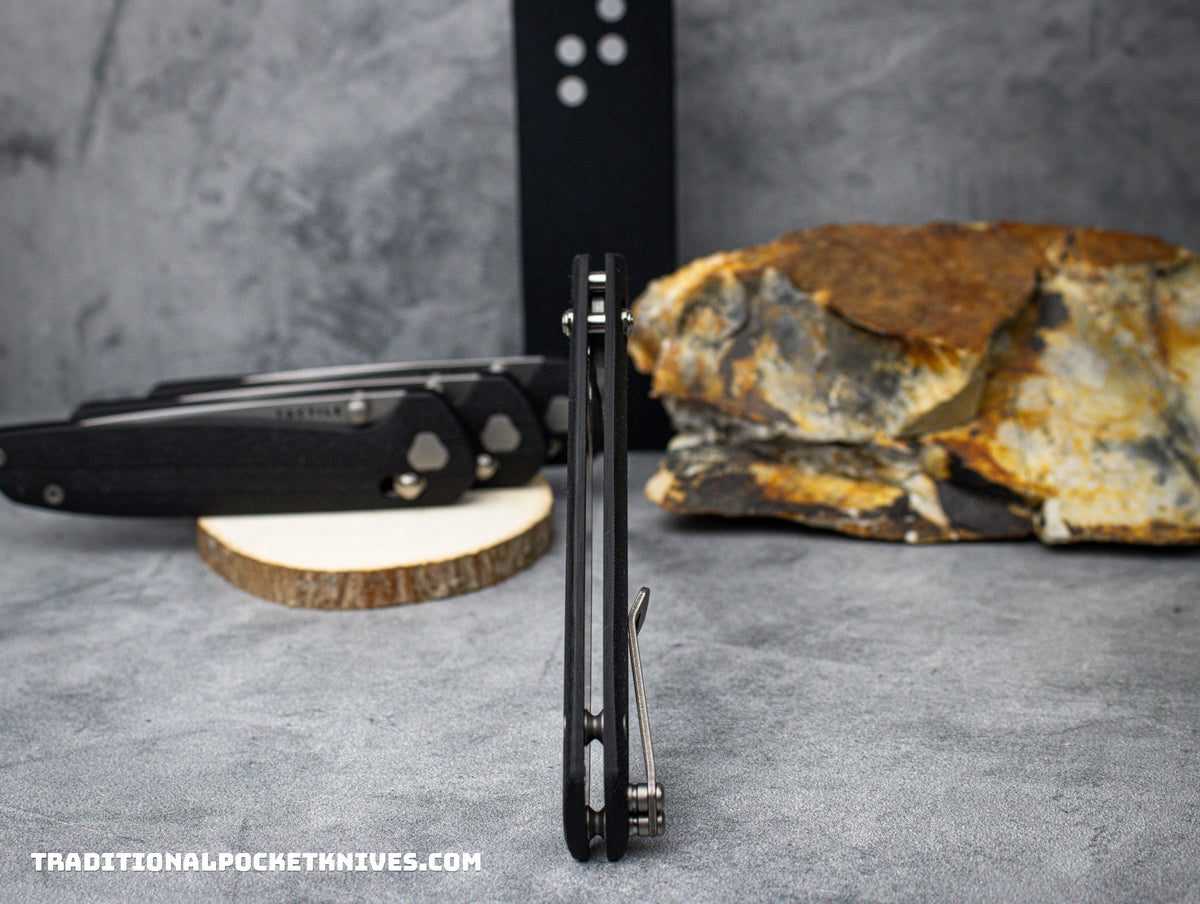 Tactile Knife Co. Maverick Black G-10 Stonewash Magnacut
