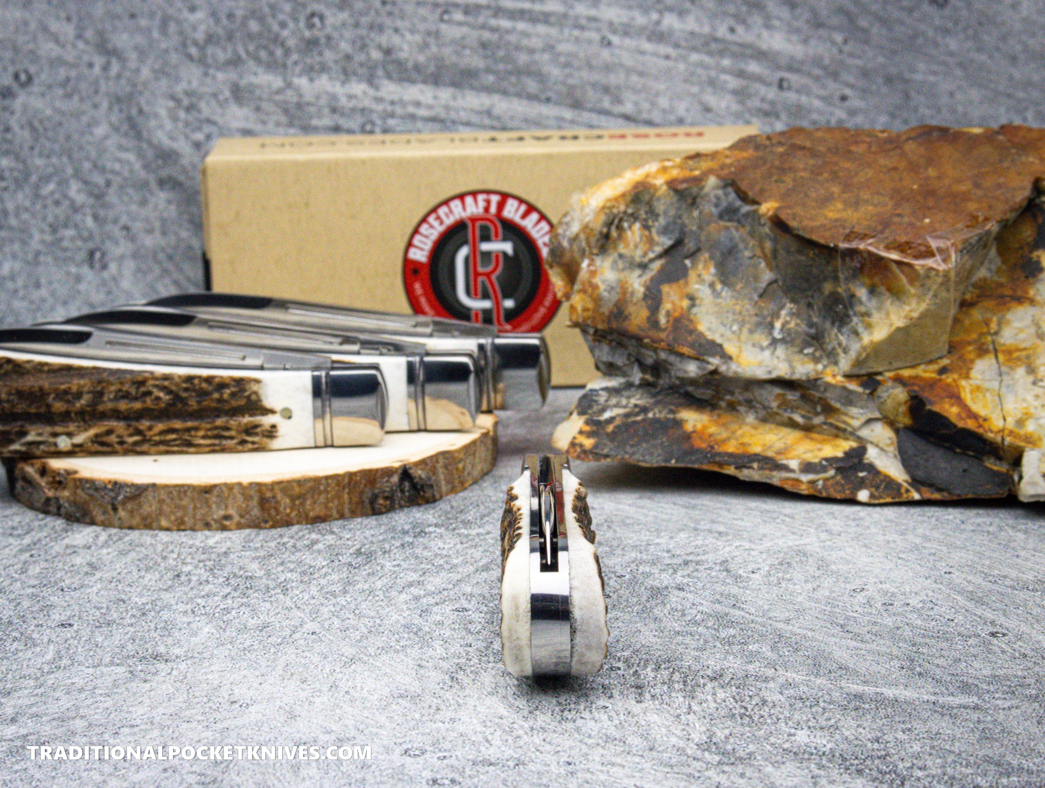 RoseCraft Blades Nolichucky Jack Stag (RCT011-STG) - C. Risner