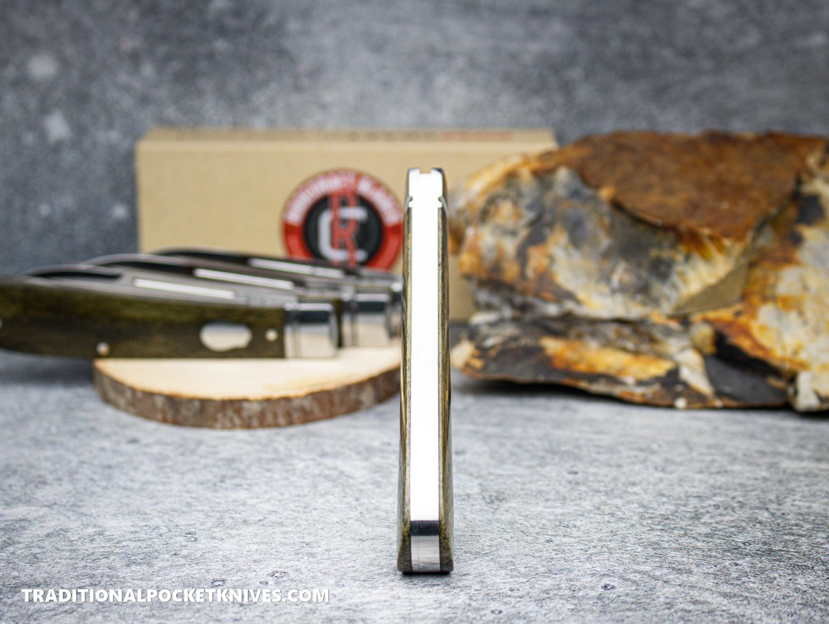 RoseCraft Blades Nolichucky Jack Vintage Moss Brown Bone (RCT011)