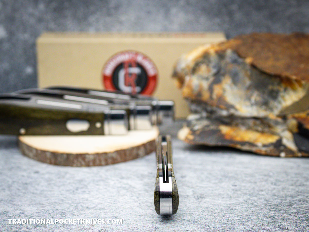 RoseCraft Blades Nolichucky Jack Vintage Moss Brown Bone (RCT011)