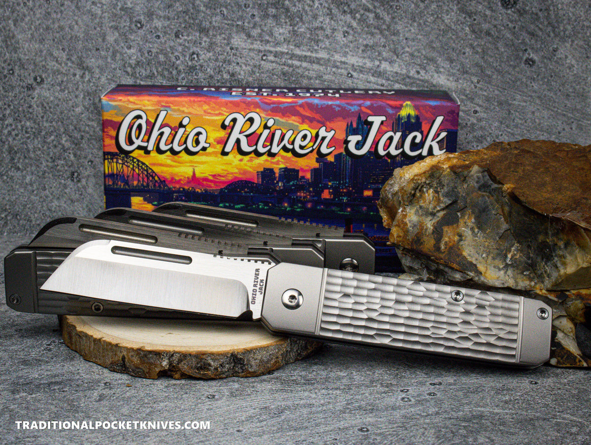 Ohio River Jack: Jigged Titanium - Sheepsfoot S90V