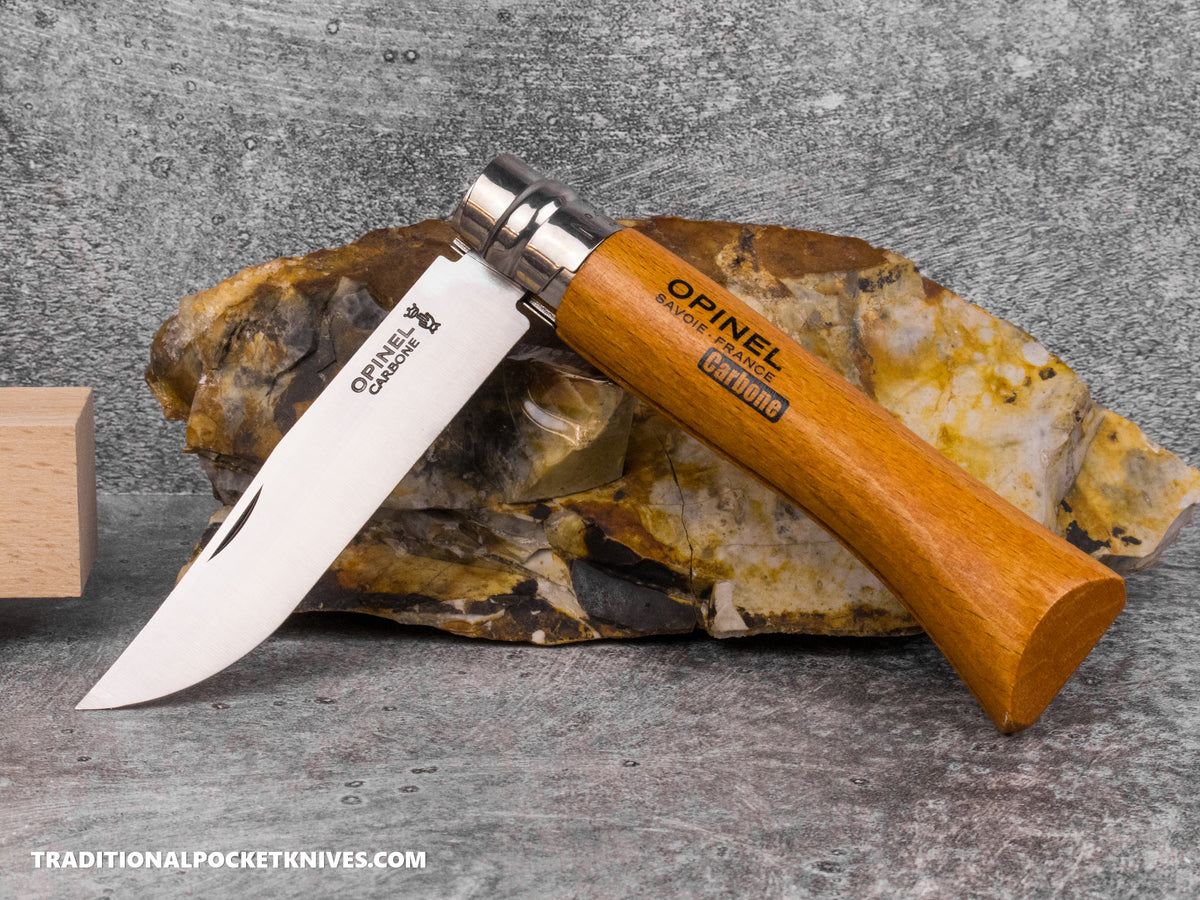 Opinel No.10 Carbon Steel Folding Knife