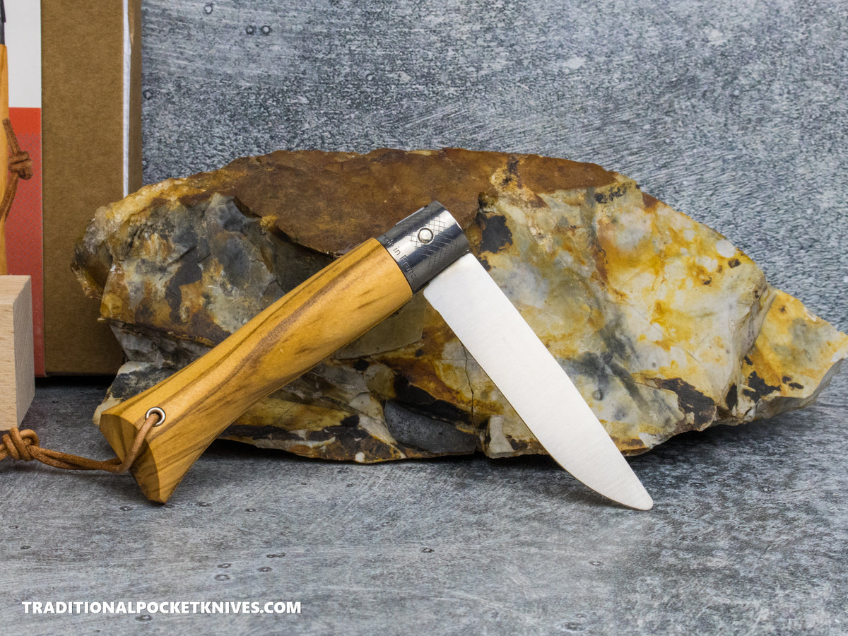 Opinel Néo6 Folding Knife Olive Wood