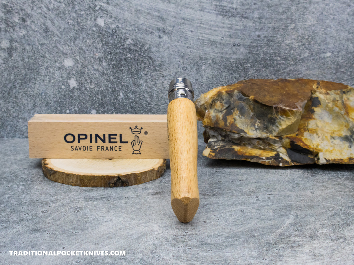 Opinel No.08 Stainless Steel Folding Knife