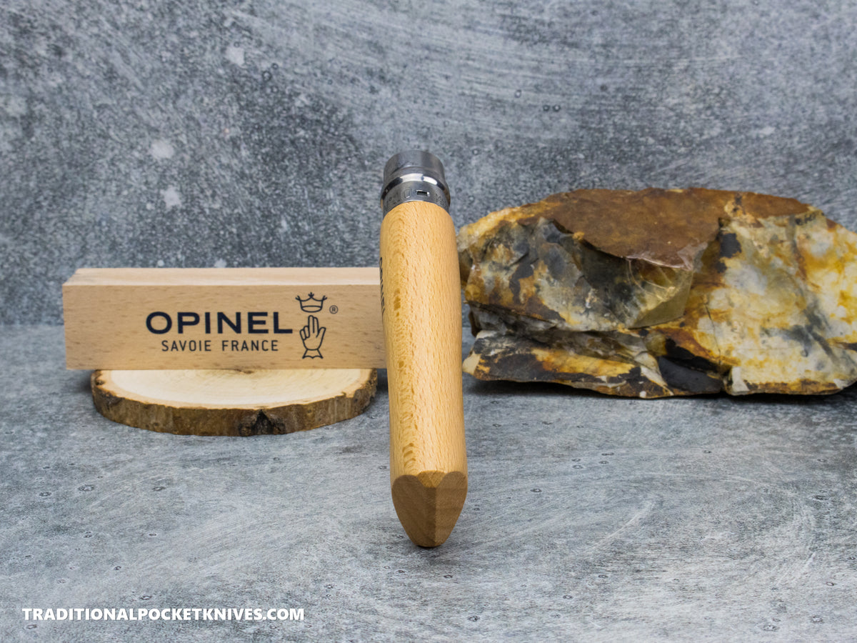Opinel No.10 Stainless Steel Folding Knife