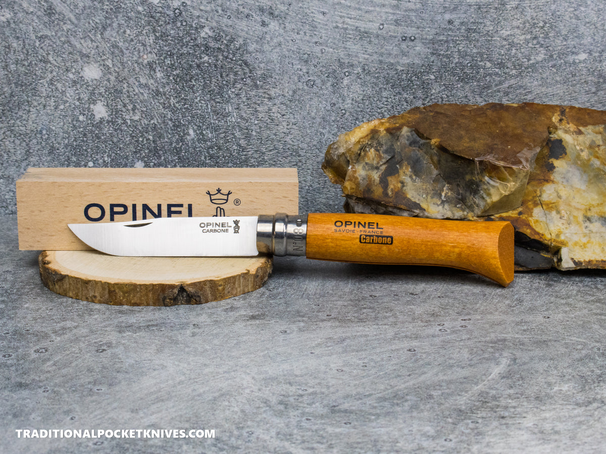 Opinel No.08 Carbon Steel Folding Knife