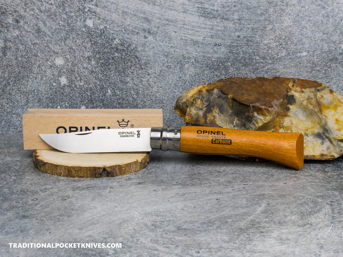 Opinel No.10 Carbon Steel Folding Knife
