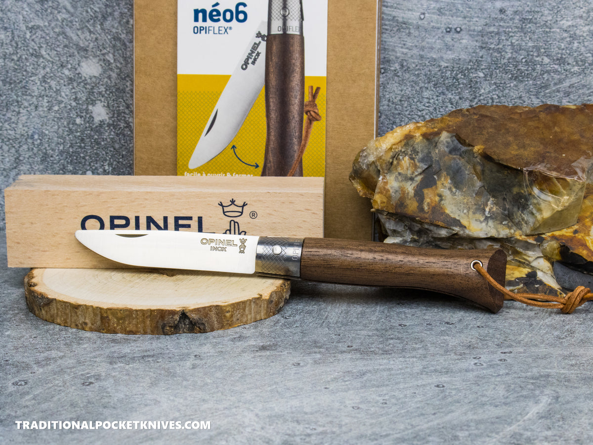 Opinel Néo6 Folding Knife Walnut