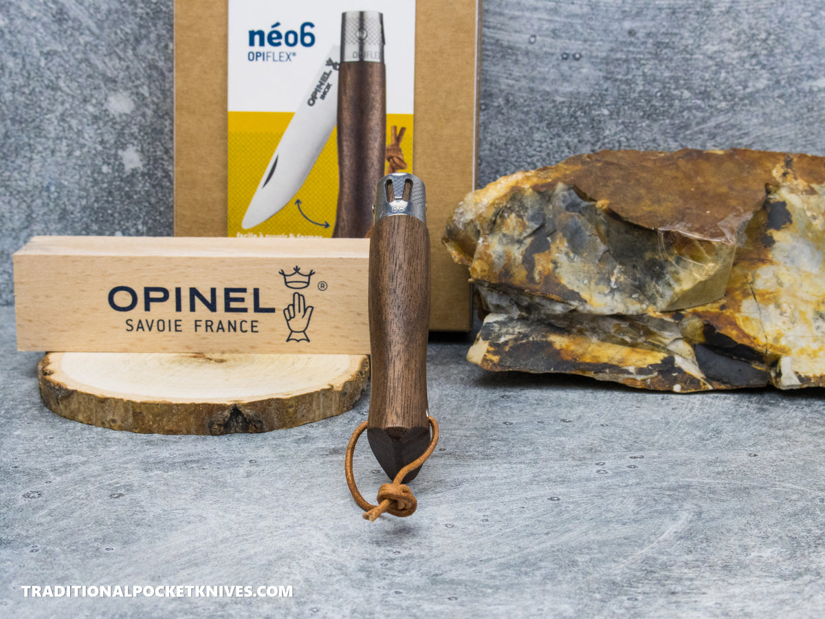 Opinel Néo6 Folding Knife Walnut