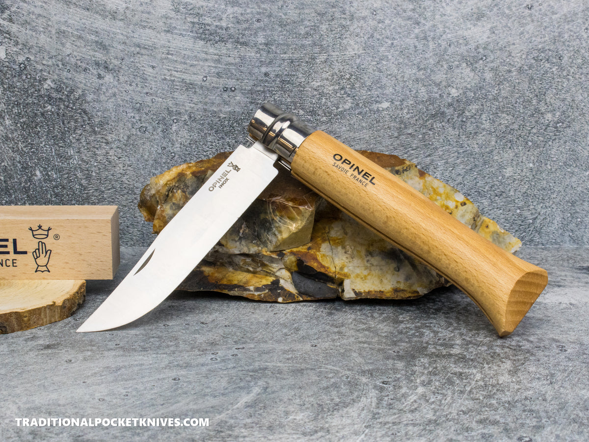 Opinel No.12 Stainless Steel Folding Knife