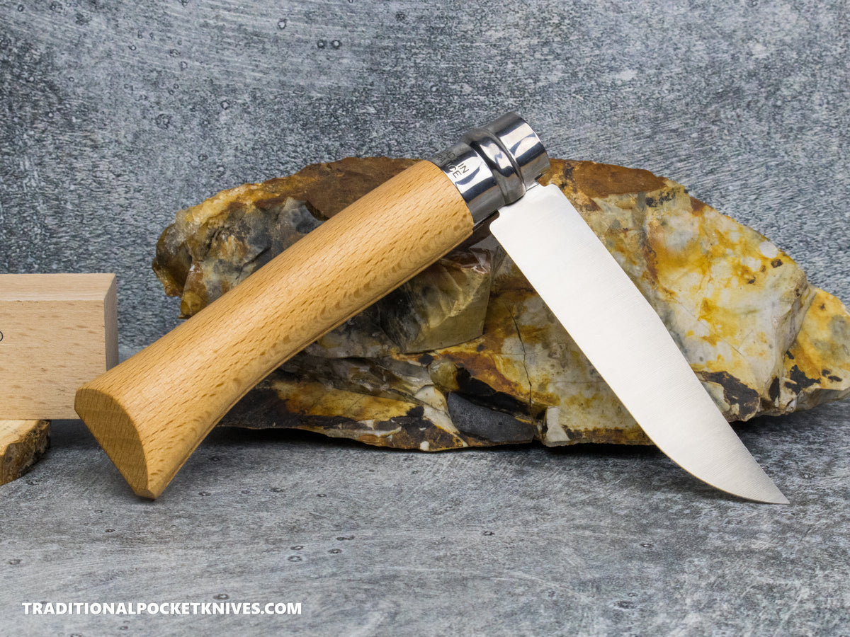 Opinel No.10 Stainless Steel Folding Knife