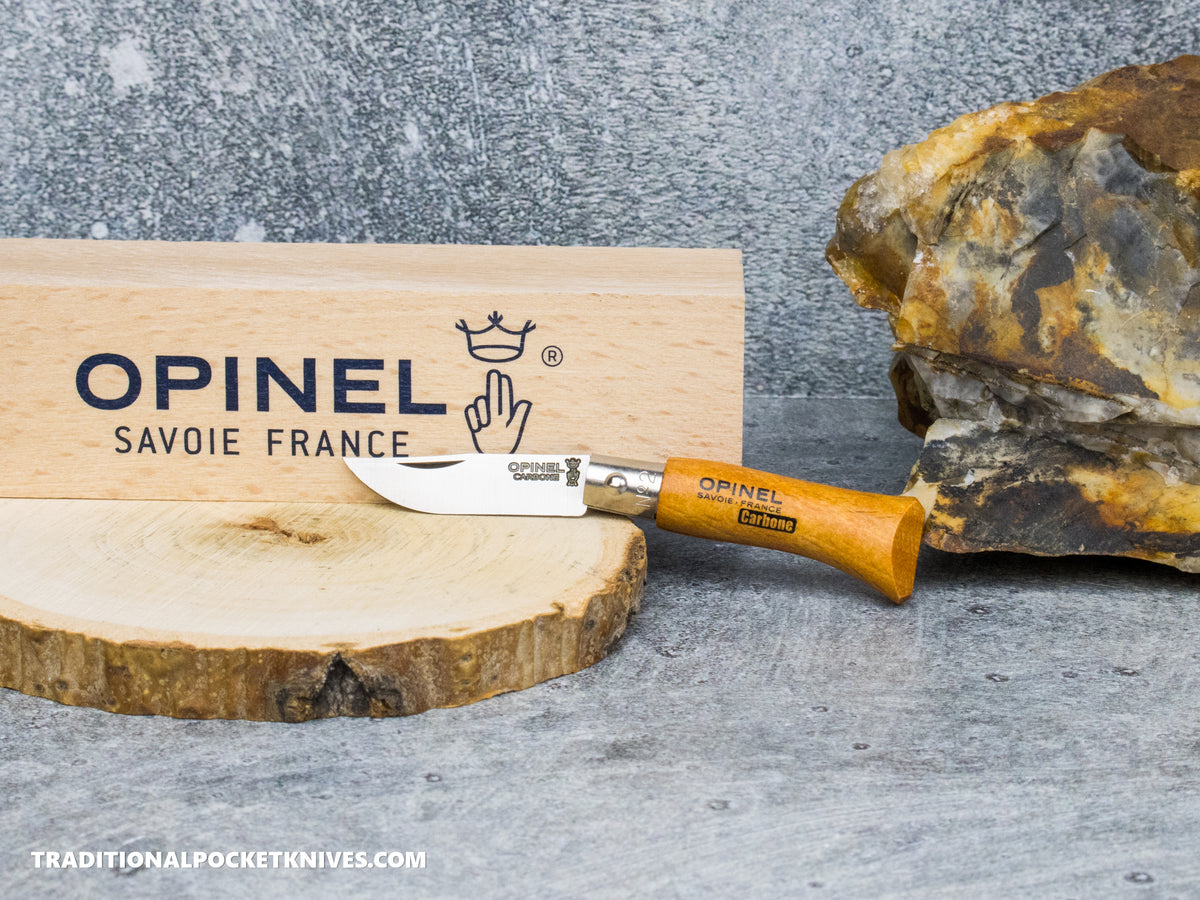 Opinel No.02 Carbon Steel Folding Knife