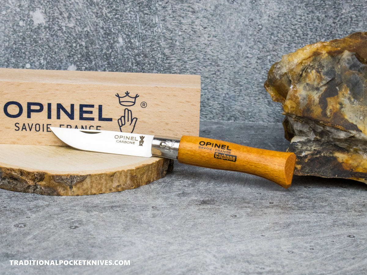Opinel No.04 Carbon Steel Folding Knife