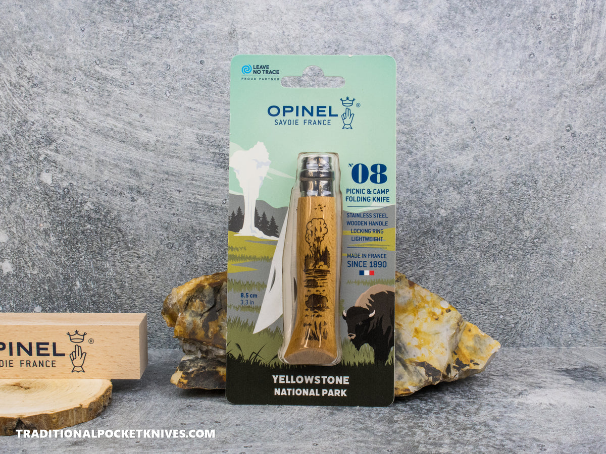 Opinel No.08 Folding Knife Yellowstone National Park