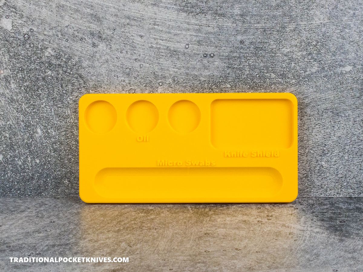 C. Risner Cutlery Cleaning Organizer Small Tray Yellow