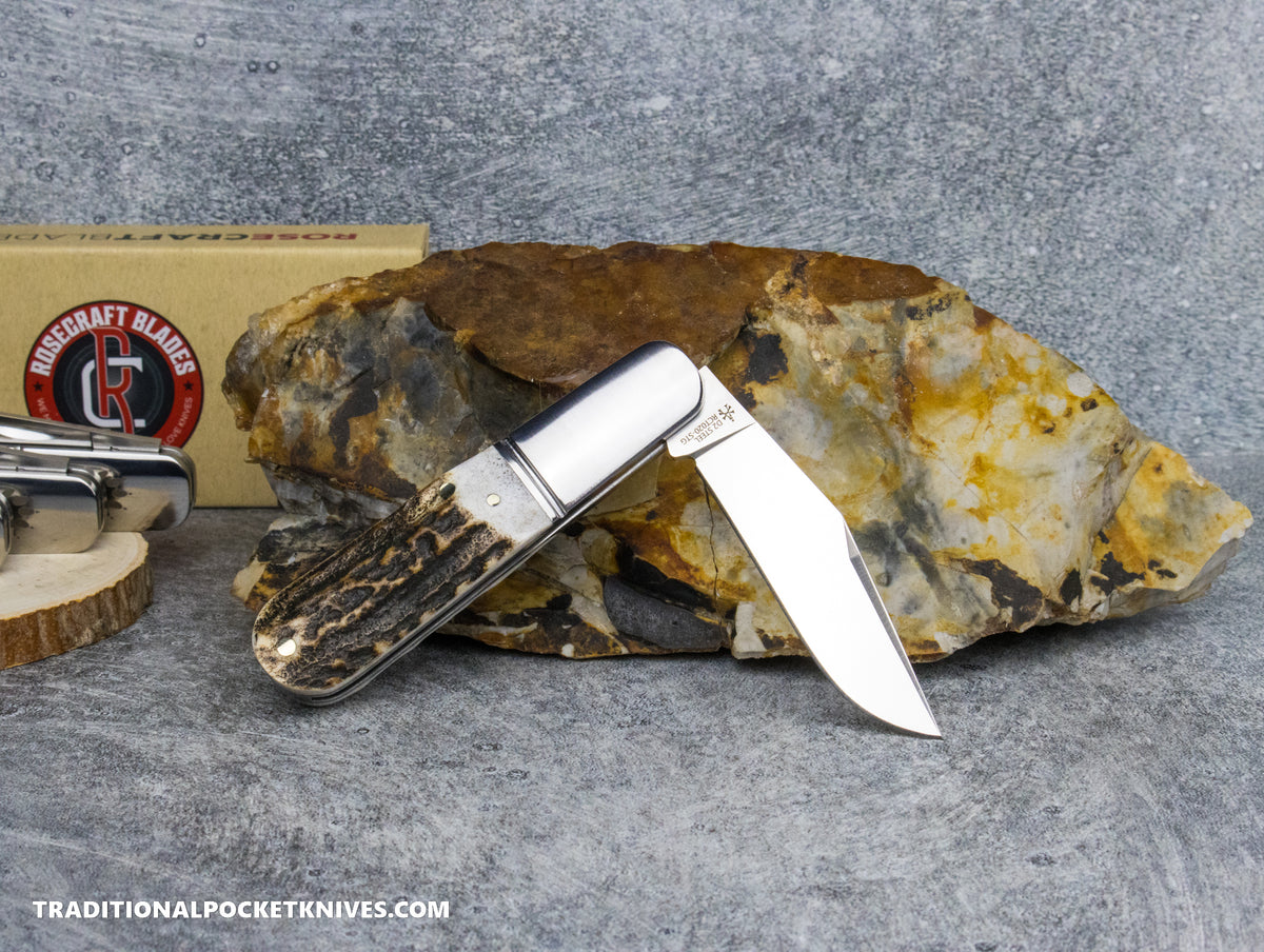RoseCraft Blades Otter Creek Barlow Stag (RCT020-STG)