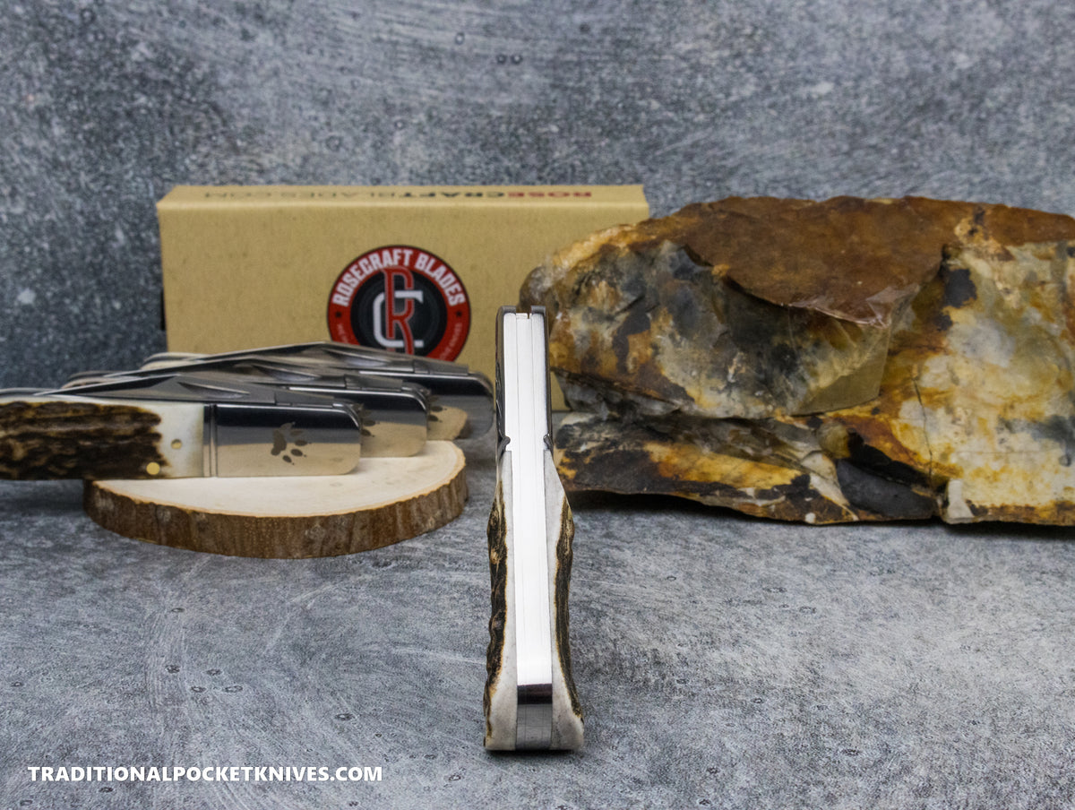 RoseCraft Blades Otter Creek Barlow Stag (RCT020-STG)