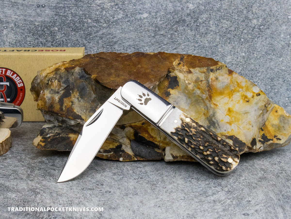 RoseCraft Blades Otter Creek Barlow Stag (RCT020-STG)