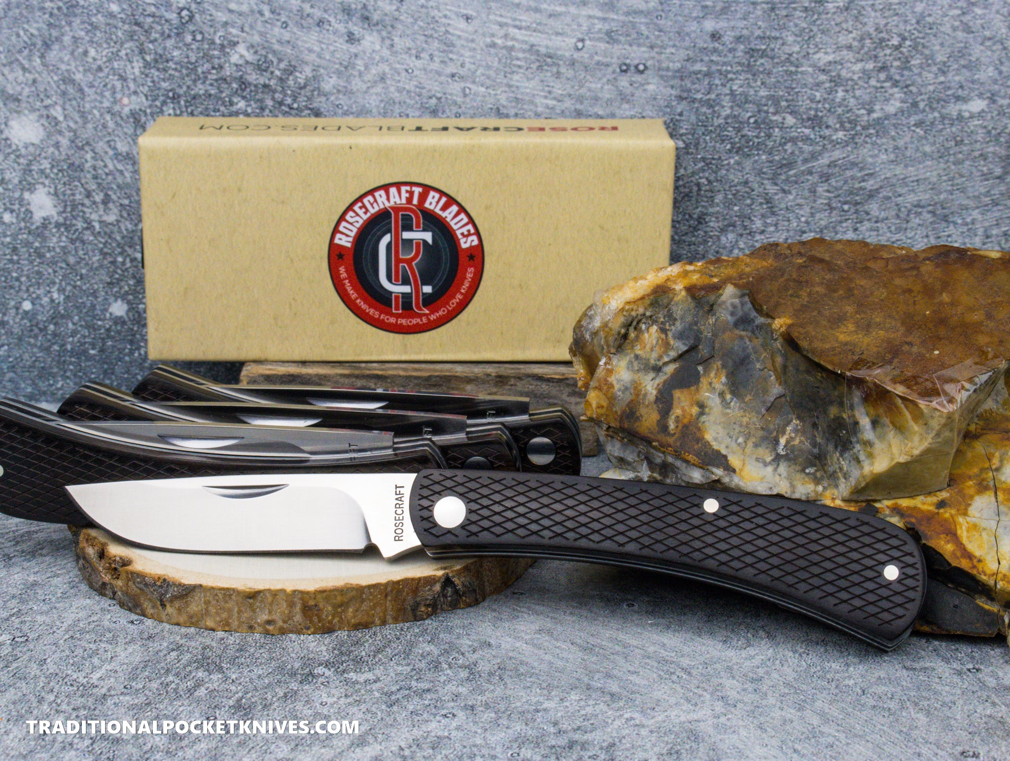 RoseCraft Blades Overall Creek Farm Hand Black Sandalwood (RCT022