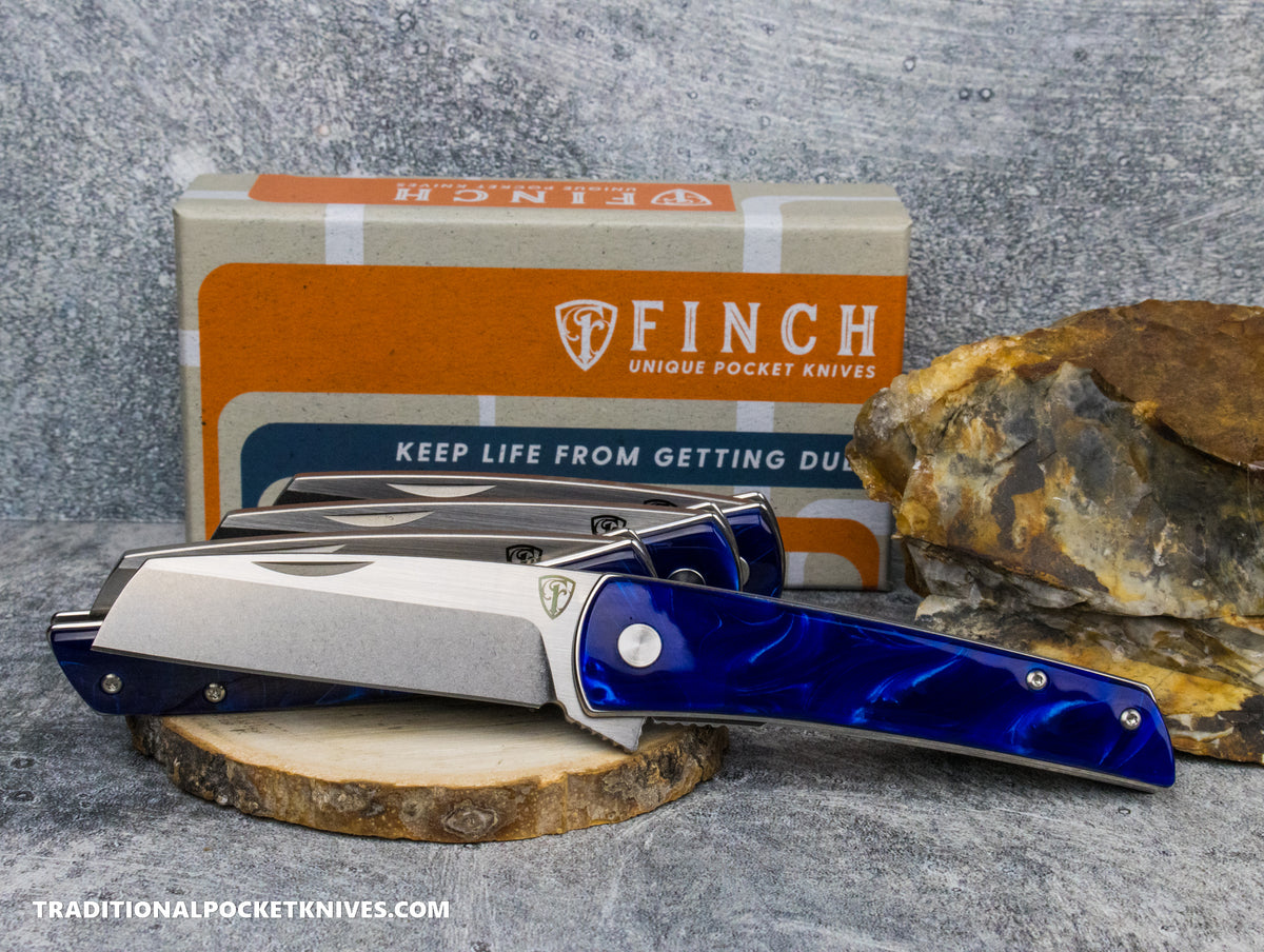 Finch Oxbow Deep Blue Resin