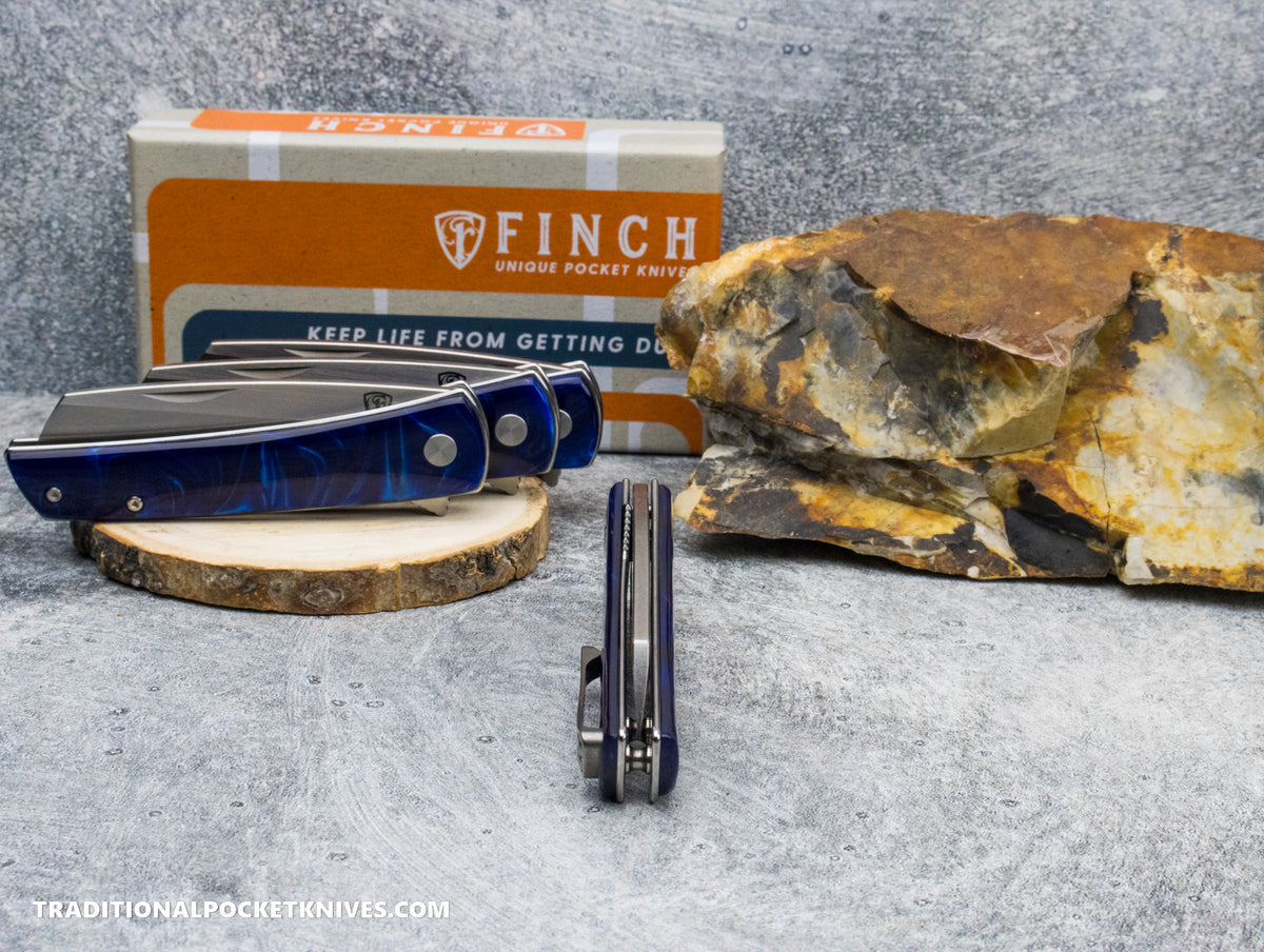 Finch Oxbow Deep Blue Resin