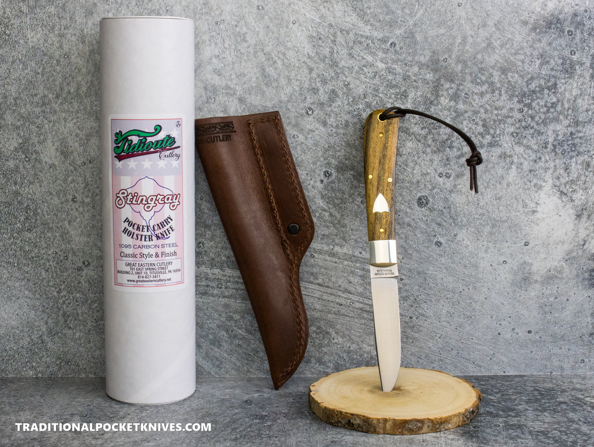 Great Eastern Cutlery #P74525 Tidioute Cutlery Stingray Bocote Wood #1