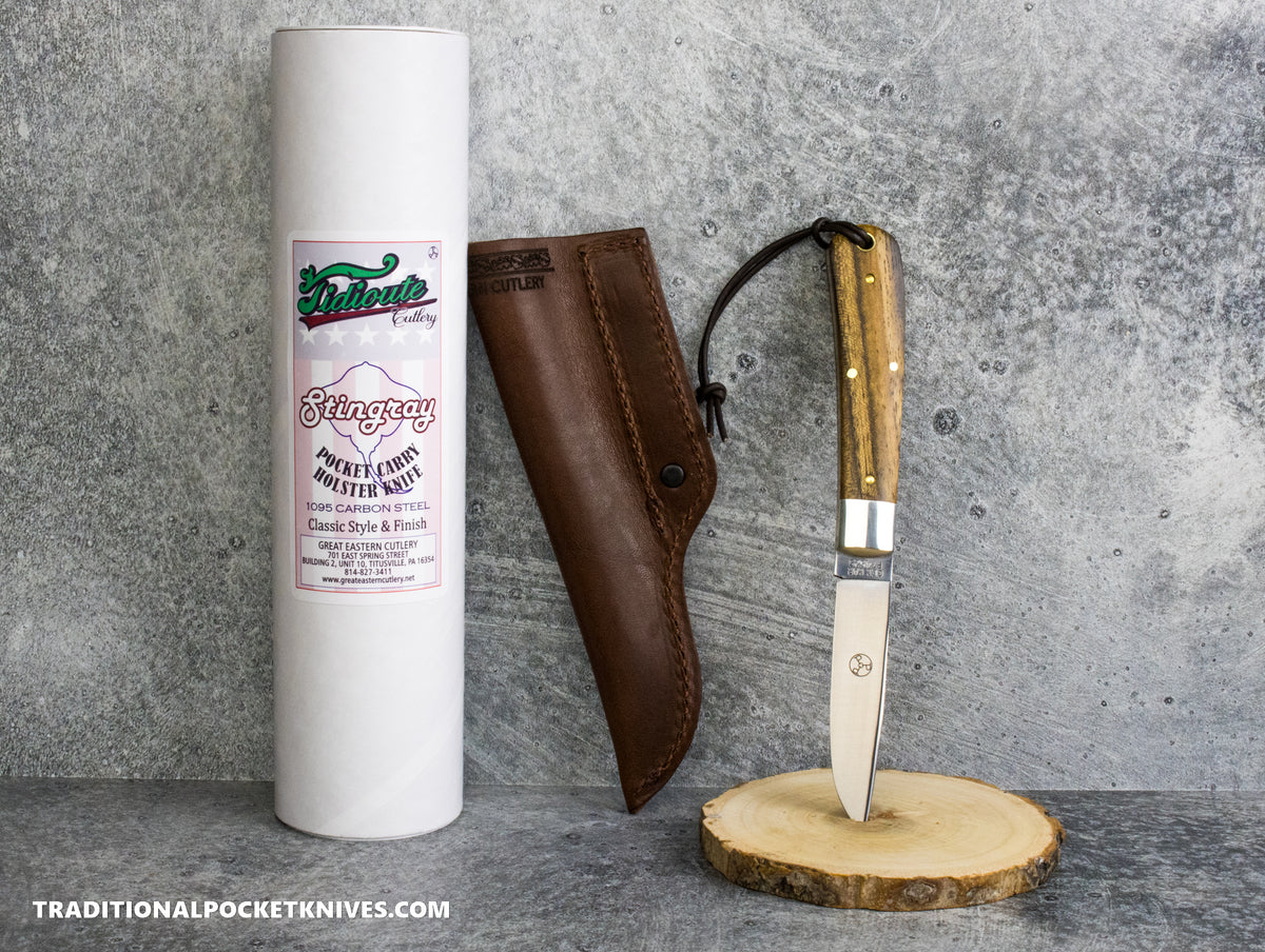 Great Eastern Cutlery #P74525 Tidioute Cutlery Stingray Bocote Wood #1