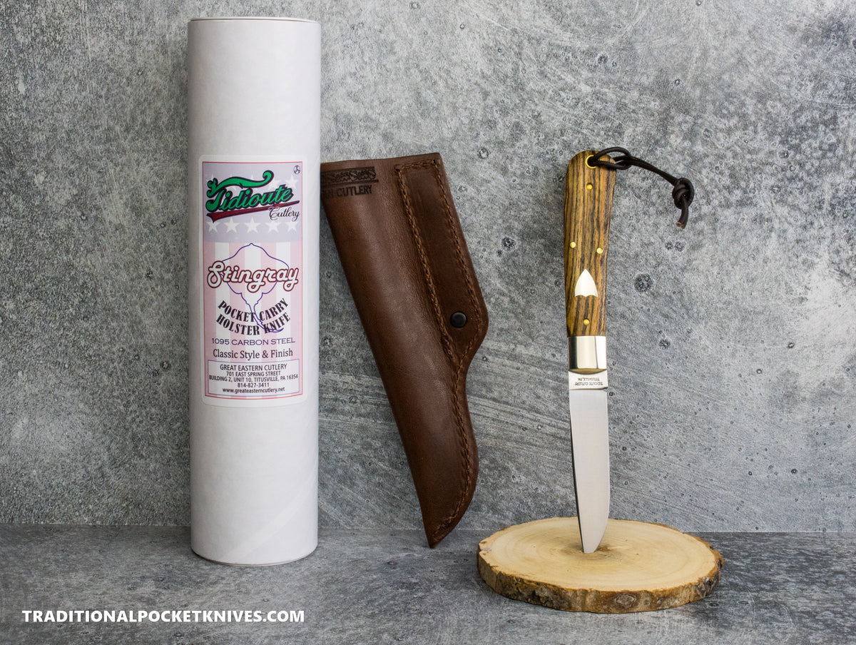 Great Eastern Cutlery #P74525 Tidioute Cutlery Stingray Bocote Wood #2