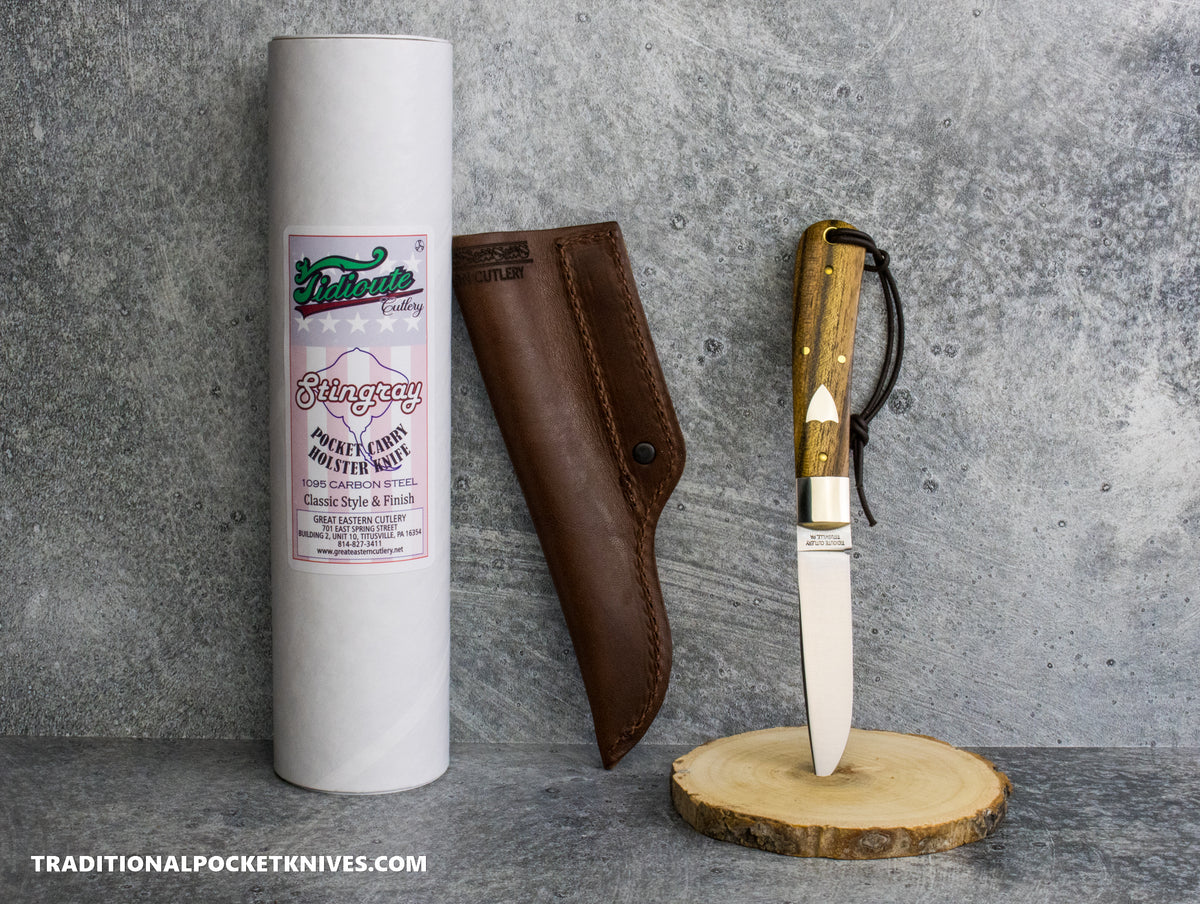 Great Eastern Cutlery #P74525 Tidioute Cutlery Stingray Bocote Wood #4