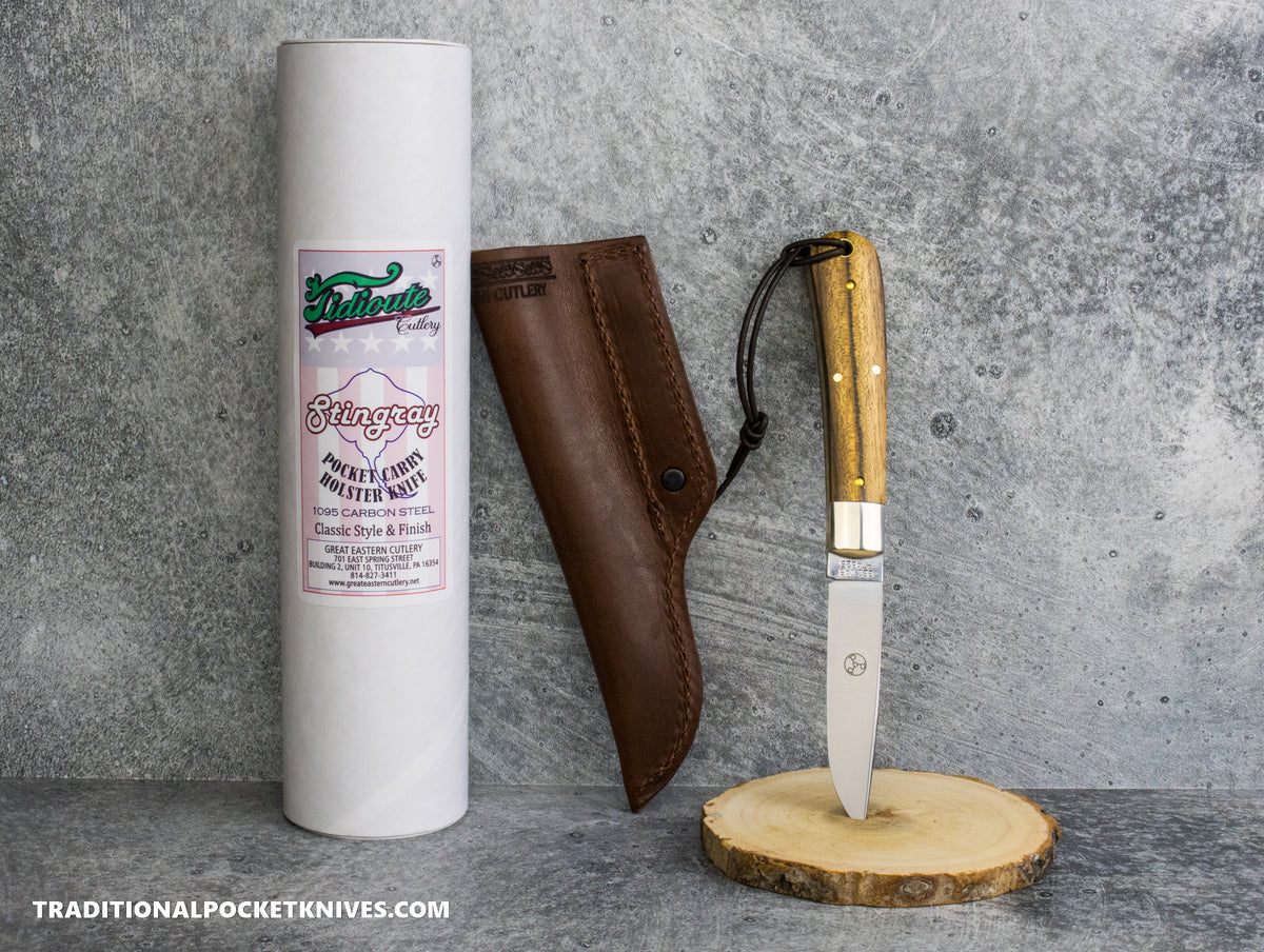 Great Eastern Cutlery #P74525 Tidioute Cutlery Stingray Bocote Wood #4