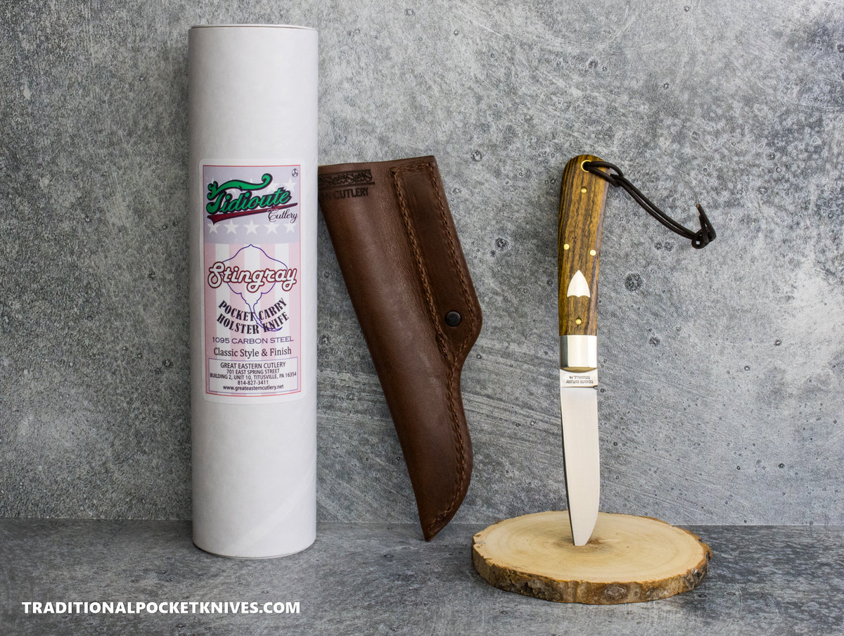 Great Eastern Cutlery #P74525 Tidioute Cutlery Stingray Bocote Wood #5