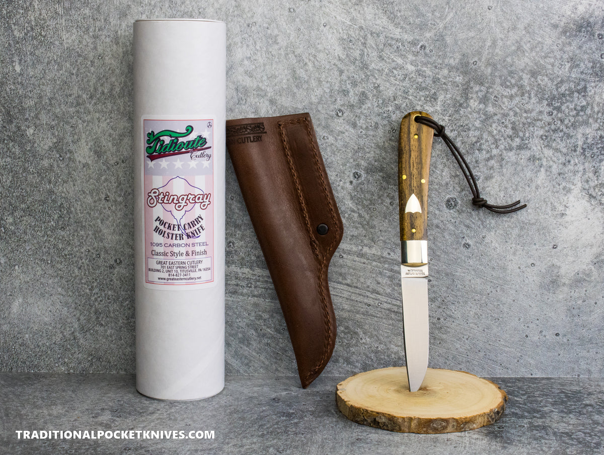 Great Eastern Cutlery #P74525 Tidioute Cutlery Stingray Bocote Wood #6