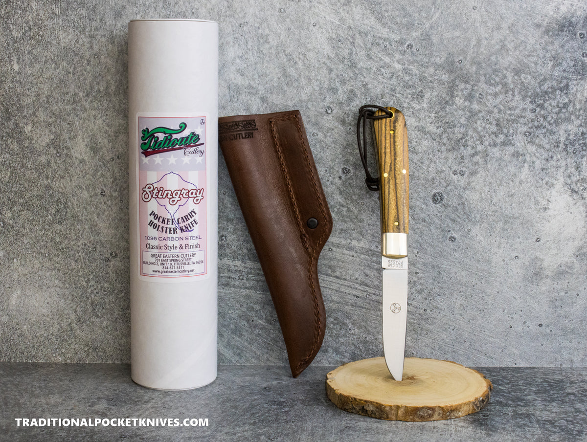 Great Eastern Cutlery #P74525 Tidioute Cutlery Stingray Bocote Wood #8