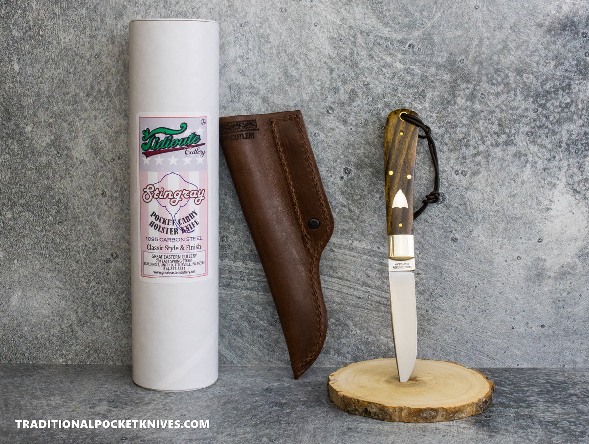 Great Eastern Cutlery #P74525 Tidioute Cutlery Stingray Bocote Wood #9