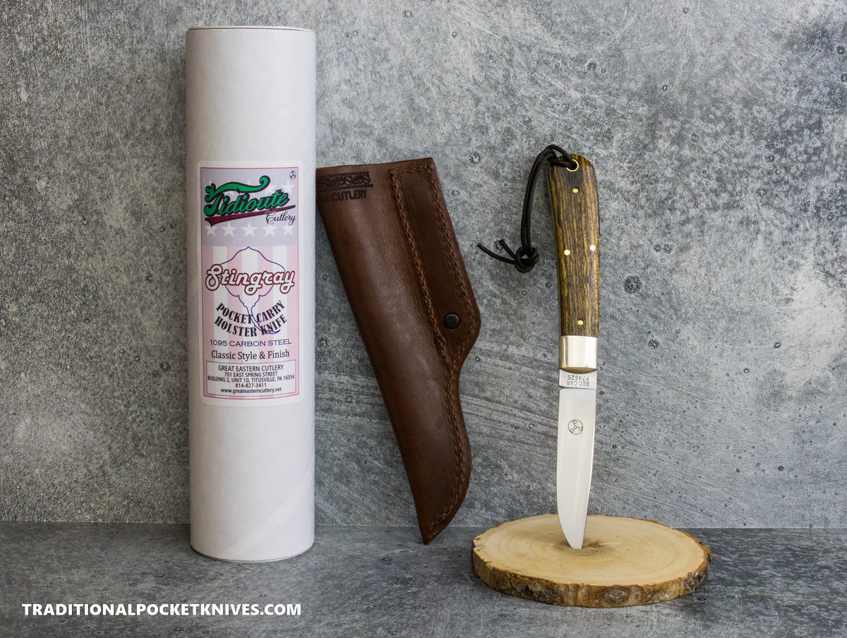 Great Eastern Cutlery #P74525 Tidioute Cutlery Stingray Bocote Wood #10