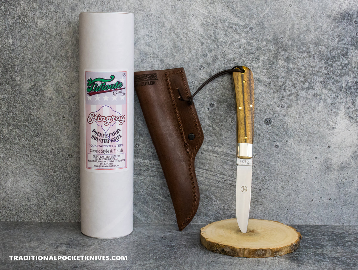 Great Eastern Cutlery #P74525 Tidioute Cutlery Stingray Bocote Wood #12