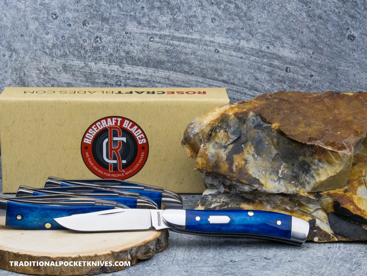 RoseCraft Blades Piney River Peanut Vintage Blue Bone (RCT029-BBB)