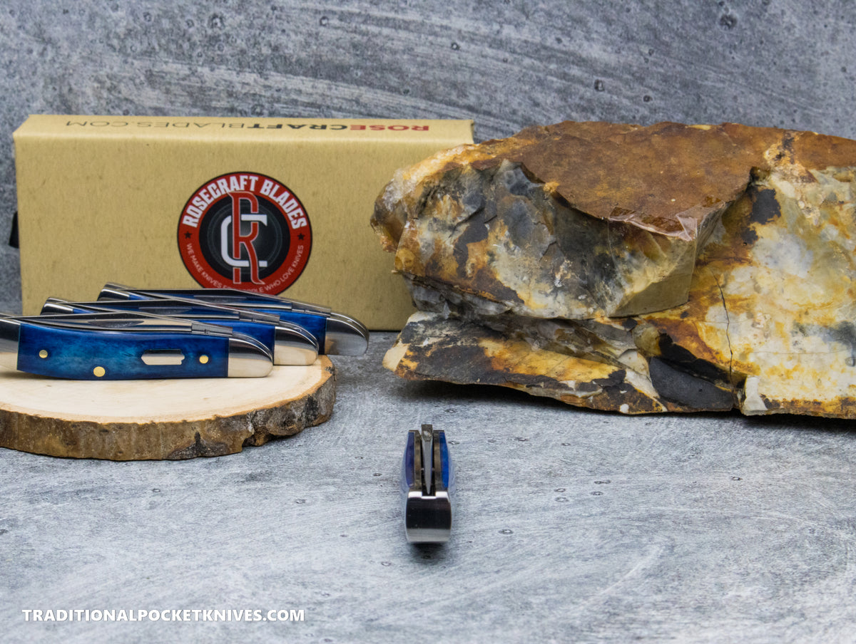 RoseCraft Blades Piney River Peanut Vintage Blue Bone (RCT029-BBB)