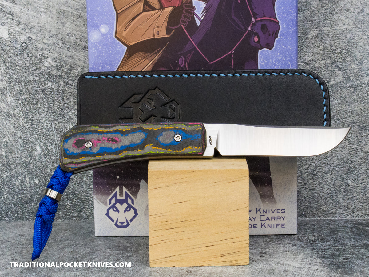 Jack Wolf Knives Pioneer FIXedc CamoCarbon 80's #4