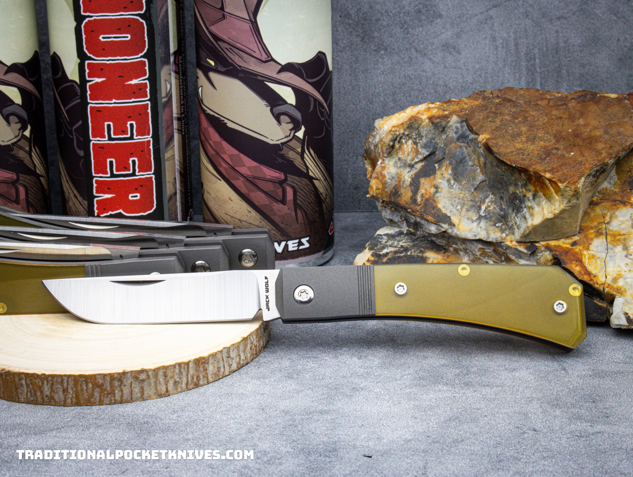 Jack Wolf Knives Pioneer Jack Ultem - C. Risner Cutlery LLC