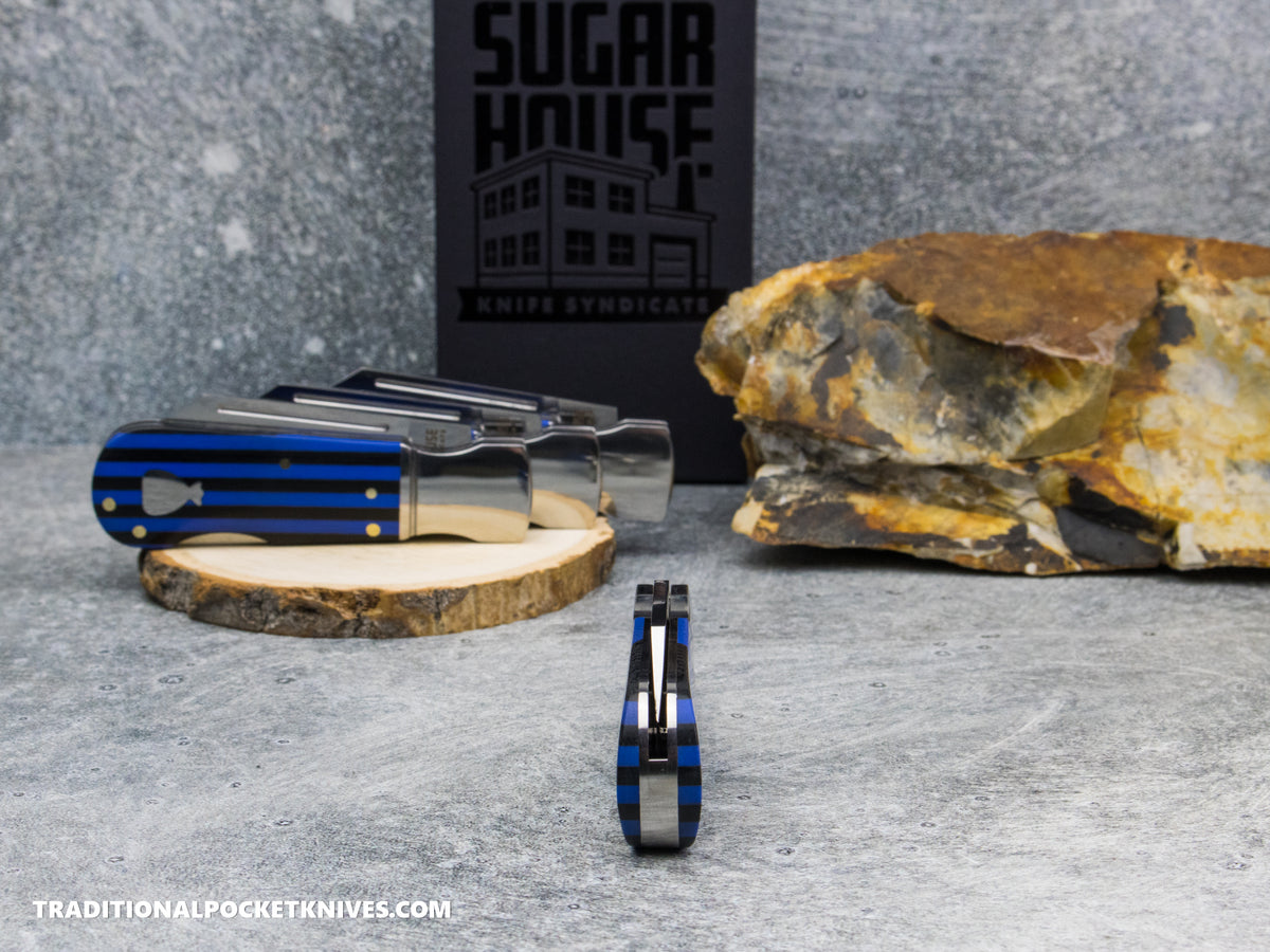 Finch Pretty Boy Blue Note G10 - Sugar House Knife Syndicate Series