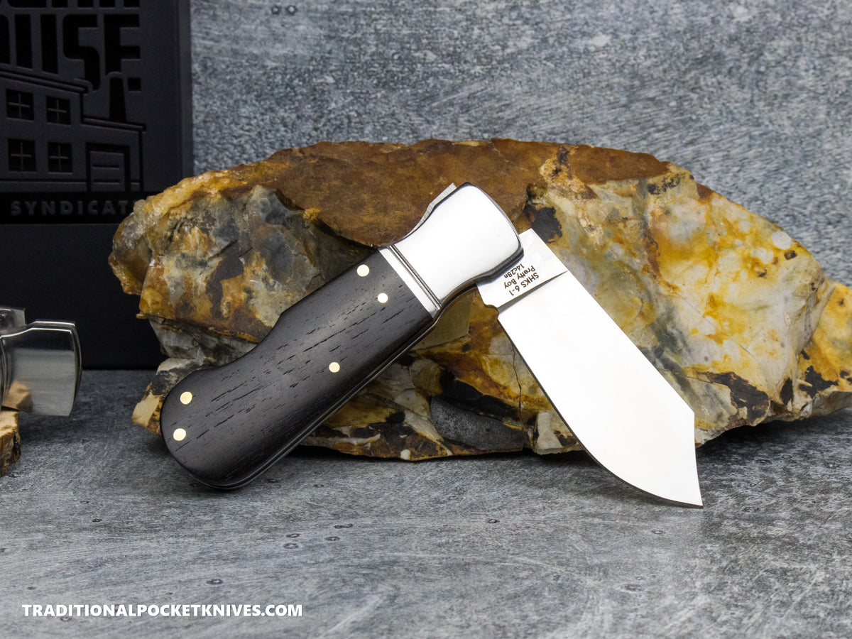 Finch Pretty Boy Blackjack Sandalwood - Sugar House Knife Syndicate Series