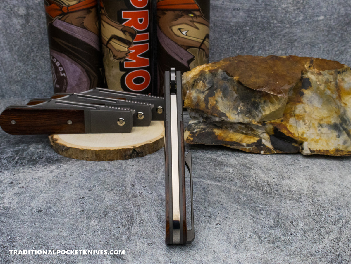 Jack Wolf Knives Primo Jack Rosewood Hand Satin