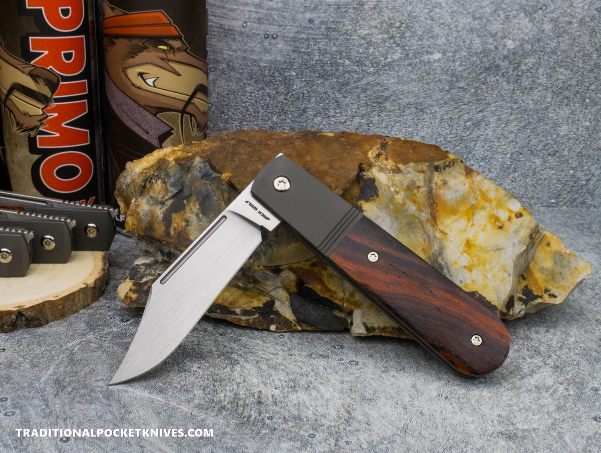 Jack Wolf Knives Primo Jack Rosewood Hand Satin