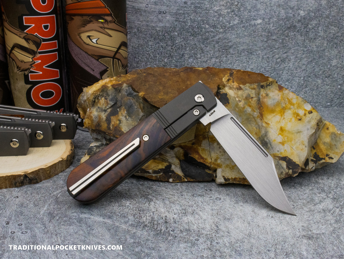 Jack Wolf Knives Primo Jack Rosewood Hand Satin