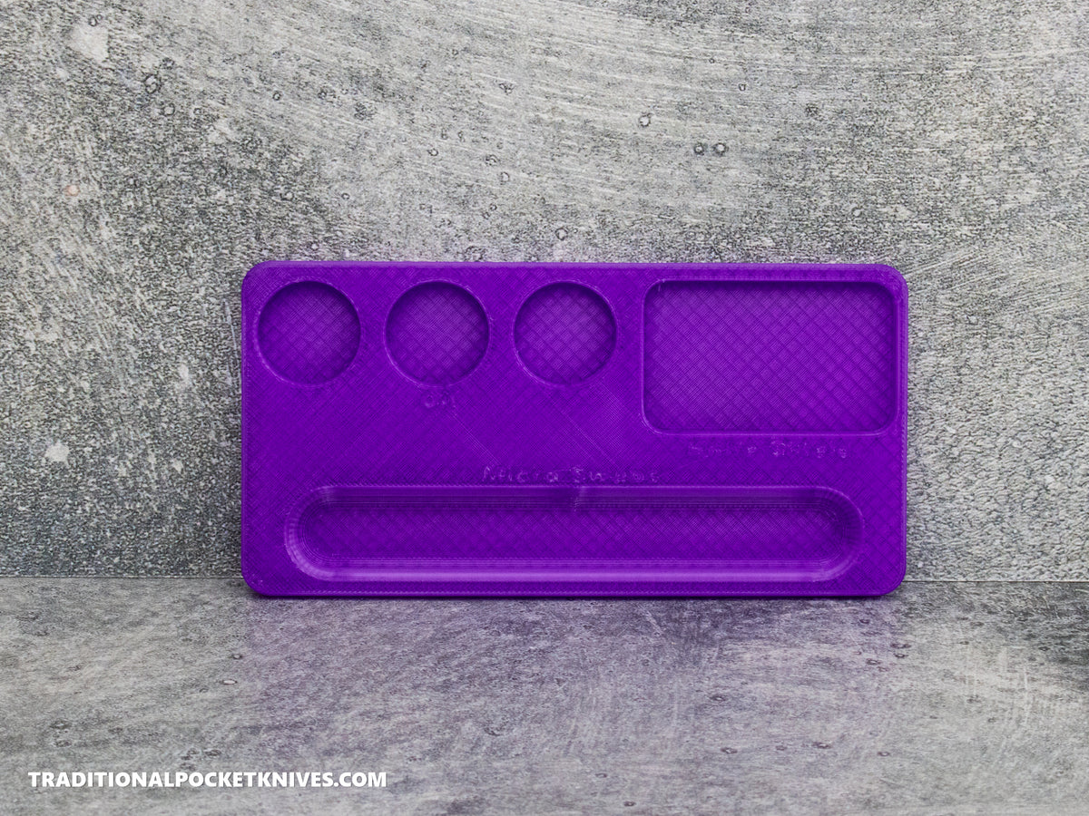 C. Risner Cutlery Cleaning Organizer Small Tray Purple