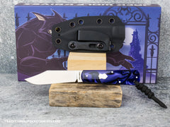 Jack Wolf Knives Gateway FIXedc Kirinite Purple Wave - Gateway